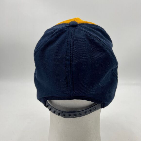 Vintage Boy Scouts CUB Scouts Hat Youth S/M Blue Gold Wolf Embroidered Snapback - Picture 5 of 12